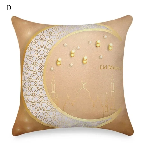 EID Mubarak -koristetyynynpäällinen Ramadan-tyynyliina