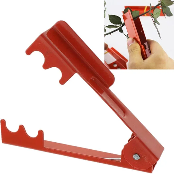 Professionell Rosblad Taggborttagare Verktyg Rosor Taggborttagare Trädbeskärare Handverktyg Sladdlös Trimmer för Trädgårdsarbete Blomsterarrangemang (