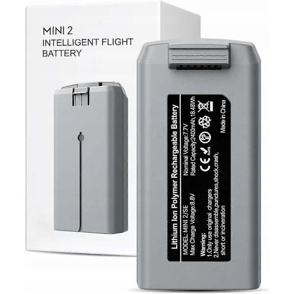 Akku Dji Mini 2 / 2se / Mini 4k 2400mah -droneen