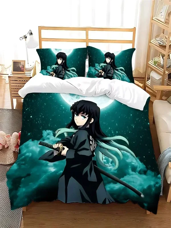AliExpress - Bettbezug Kissenbezug Bettwäsche Set Muichiro tokito Erwachsene Junge Mädchen Schlafzimmer Dekoration Kinder Geschenk Einzel Doppel Große