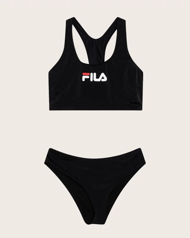 Fila SASSARI racer back bikini Zwart Badmode/badjassen Meisjes - Kids Brand Store