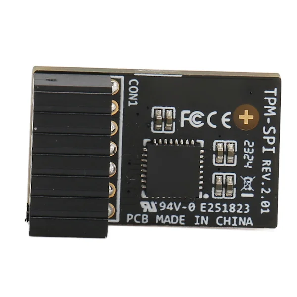 TPM 2.0 Modul SLB 9670 SPI 14Pin Säkerhetskryptering för ASUS Moderkort Windows