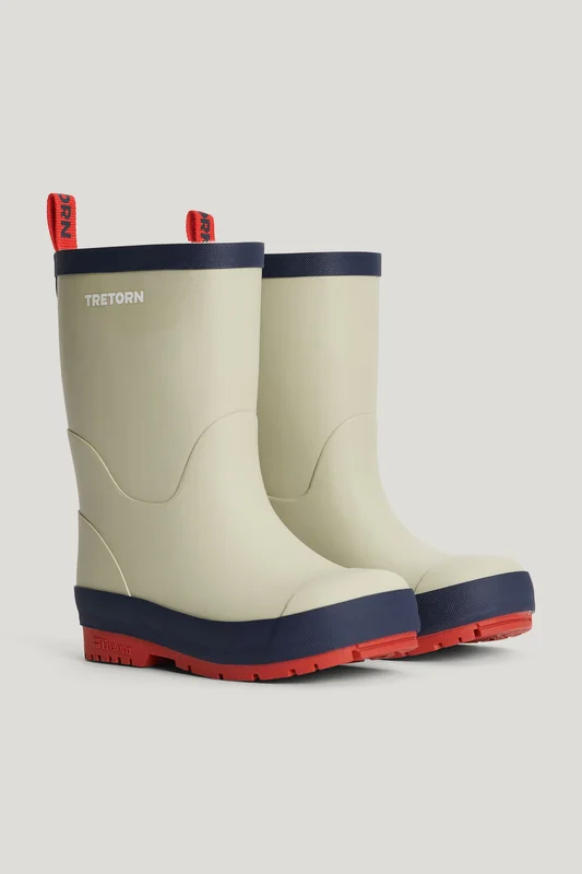Tretorn Ven — Gummistøvler Barn — Beige | Yttertøy, Gummistøvler, Jakker & Regntøy for Dame, Herre & Barn