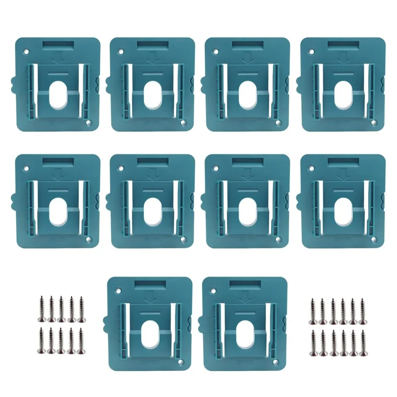 AliExpress - 1–10 Stück Batteriehalter für Makita 18 V Akku, Wandmontage-Akkus, Aufbewahrungsorganisator für BL1830 BL1840 für Arbeitswagen, Regal, 