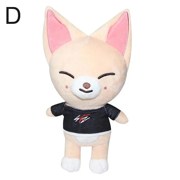 Stray Kids 20 cm dukke, plyslegetøj, Chan Leebit Dwaekki Jiniret Han Quokka, til fans, sød gave B