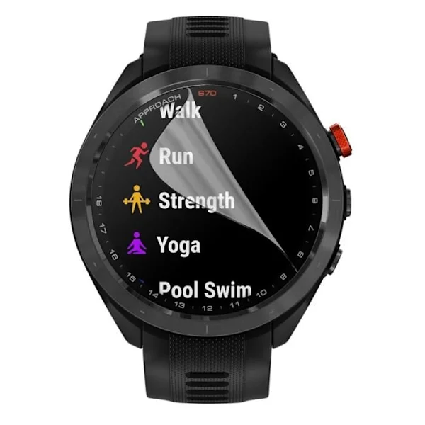Näyttösuojus Garmin Approach S70 - 47mm [Paketti 6] Kestävä, ultraohut suojakalvo Phonillico