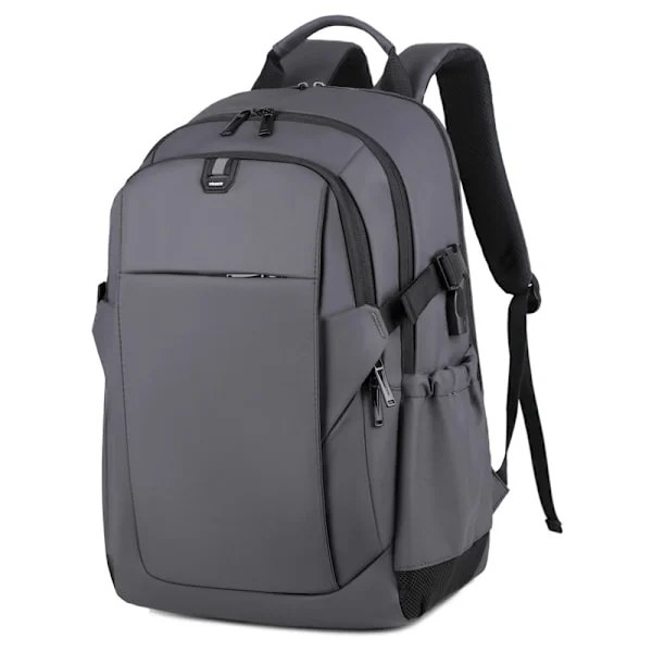 Travel Backpack for Cabin, Grey Waterproof Suitable for Outdoor Activities, Travel, Men's Carry-on, Laptop Bag with USB Charging Port