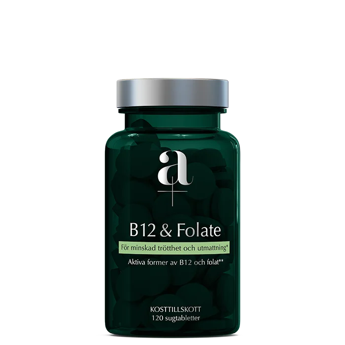 A+ B12 & Folat 120 sugetabletter