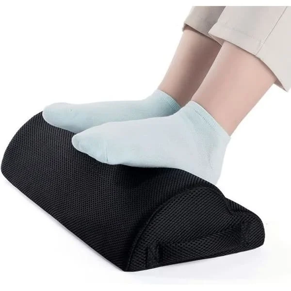 Jalkatuki, toimiston jalkatuki, puolipyöreä jalkatuki, ergonominen jalkatuki, verkkopilvimuotoilu