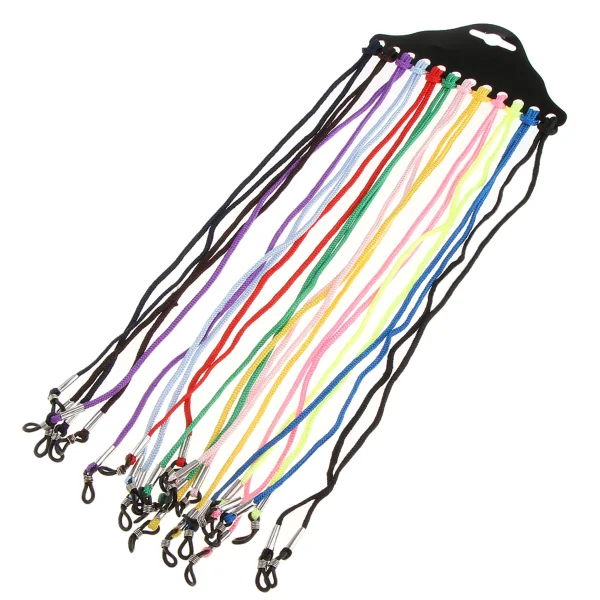 12 Pieces Glasses Chain Glasses Strap Sports Sunglasses Reading Glasses Holder Glasses Band