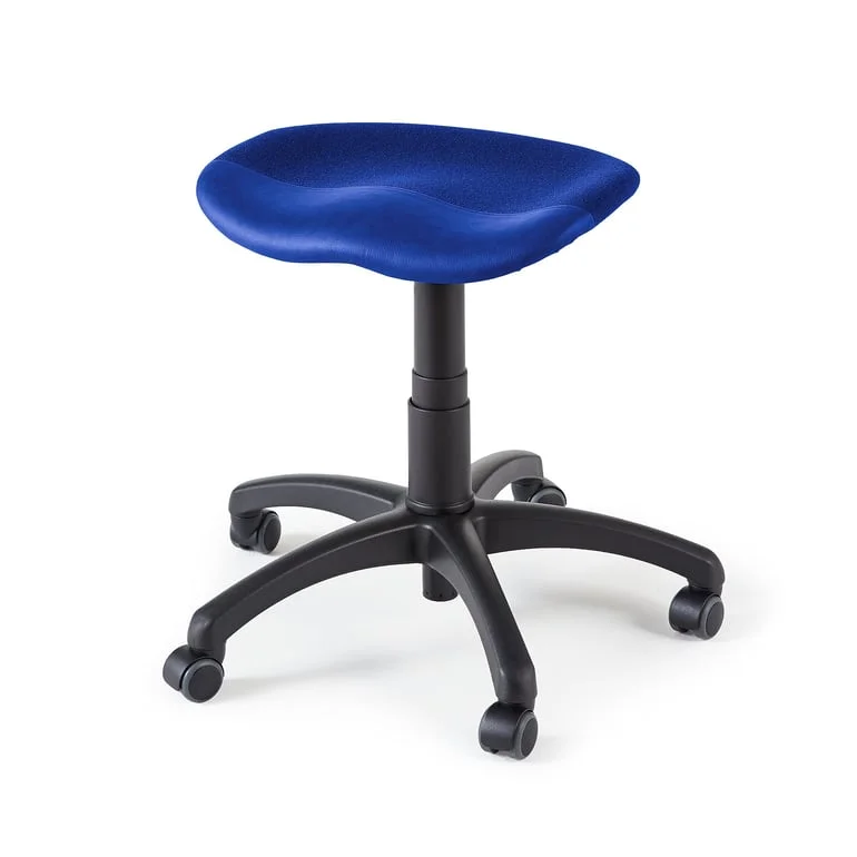 Saddle chair TYRA, blue