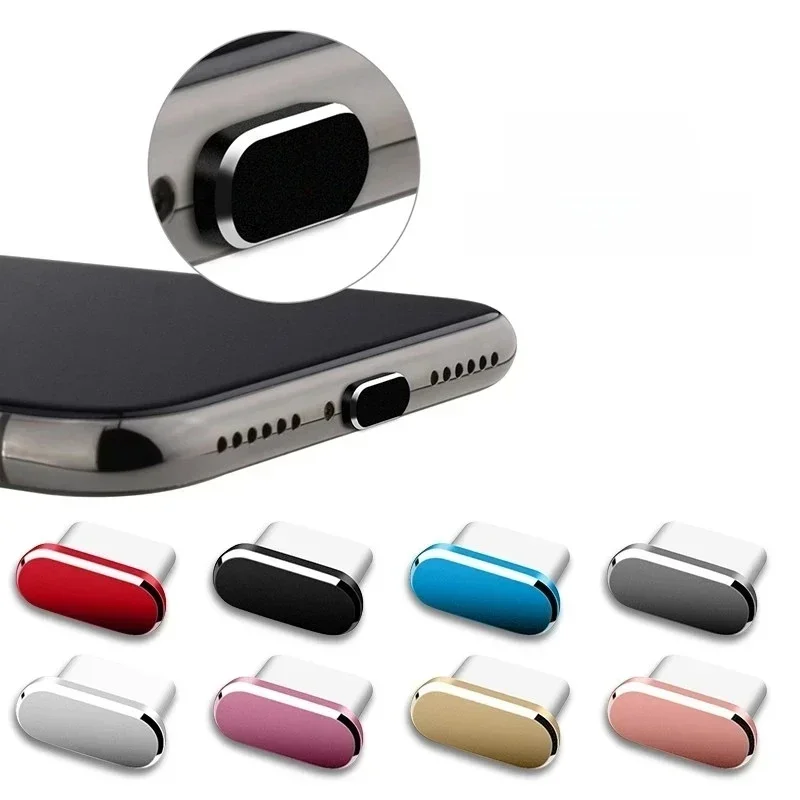AliExpress - Metalen Type C Stofpluggen Mobiele telefoon Anti-stofbeschermers voor Apple IPhone 15 Pro Max/15 Plus/15 Pro Samsung Stofplug