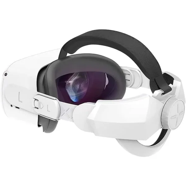 Elite Pannband Kompatibelt med Oculus Quest 2 Tillbehör Justerbart Minska Huvudtryck Komfort VR-spel