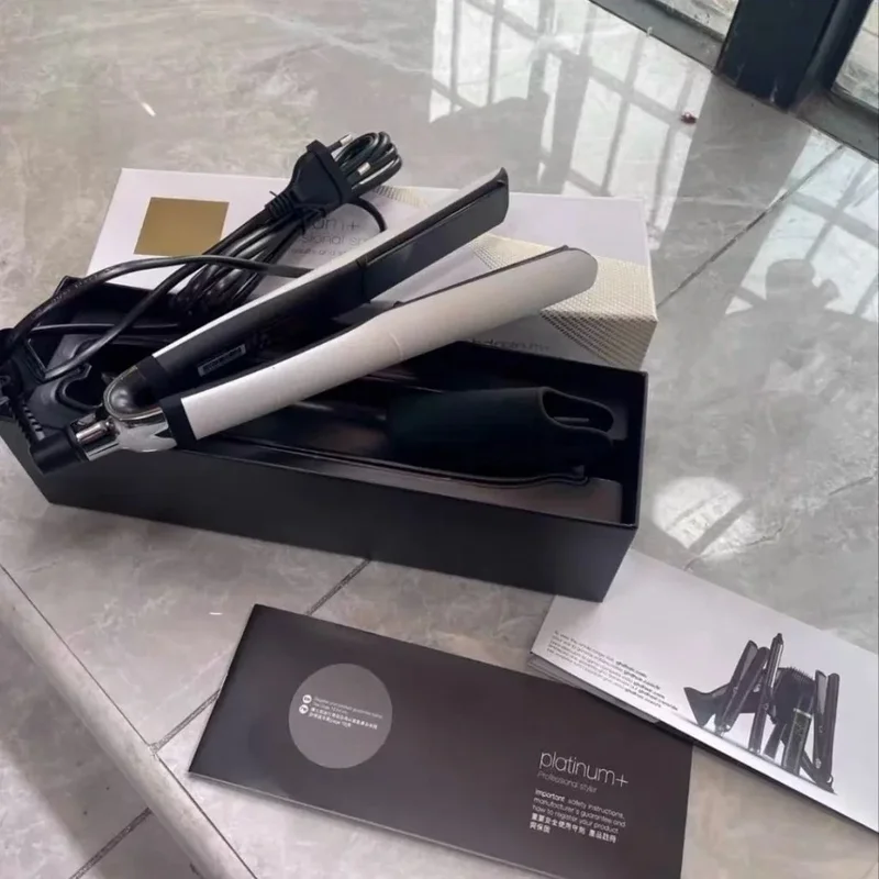 AliExpress - Convient pour GHD Platinum Clip droit filaire sans endommager le rouleau de cheveux et peigne à cheveux droit à double usage