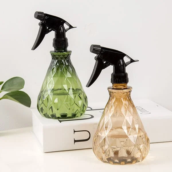 2 stycken 500 ml tomma påfyllningsbara sprayflaskor, tomma plastvattenflaskor, sprayflaska, sprayflaska för växter trädgård, rengöring