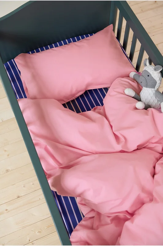 Jotex - Percale Mini Sengesett Sprinkelseng - Økologisk Rosa - ZACK - Kjøp Sengesett til barn hos Jotex