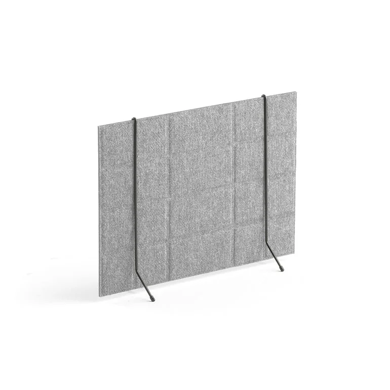 Pöytäsermi SPLIT, vapaasti seisova, 600x430 mm, vaaleanharmaa