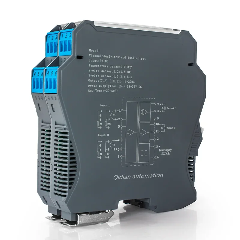 AliExpress - Hochpräziser RTD PT100 Temperaturtransmitter 4-20mA 0-10V RS485 Temperaturtransmitter 100C 150C 200C PT100 Typ Sensor