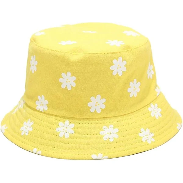Unisex bøttehatt Bøttehatt Bøttehatt Dame Herre Solhatt Unisex