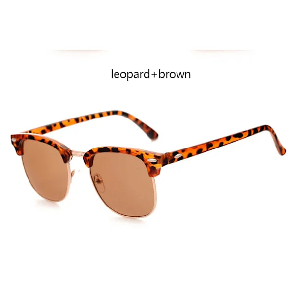 RBROVO 2023 Luksus Retro Solbriller Dame Merke Designer Briller Dame Klassiske Briller Dame/Herre Speil Lunette Soleil Femme