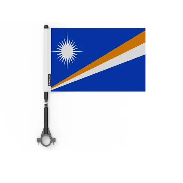 Flag - Marshal - Bicycle - 20 pieces - 14 x 21 cm - Polyester - Outdoor