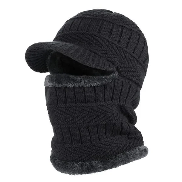 Balaclava vinterjakke med fleksibel hals - supervarm