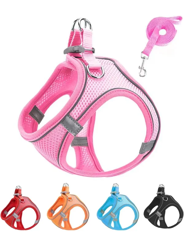 AliExpress - Zachte mesh hondenborstband, geschikt voor trainingswandelingen, verstelbaar hondenvest, geschikt voor kleine en middelgrote honden en 