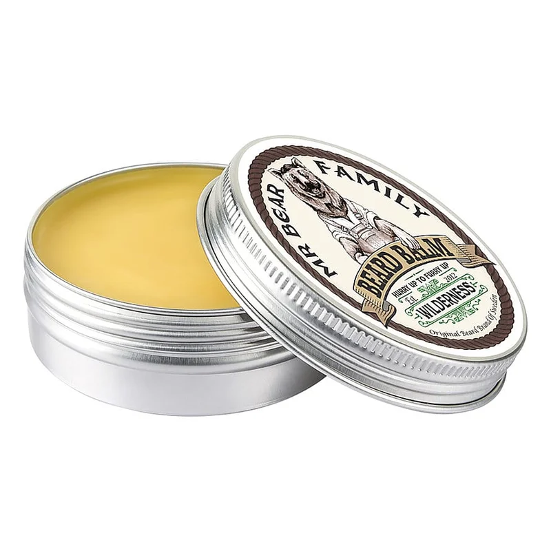 Mr. Bear Family Mr. Bear Beard Balm Wilderness, 60 ml., Mænd, Skægpleje, Beard Balm