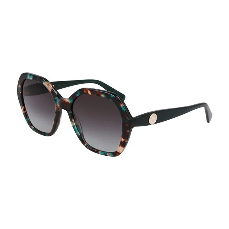 Longchamp -Aurinkolasit - Green Rectangular - Longchamp LO759S 309 5418