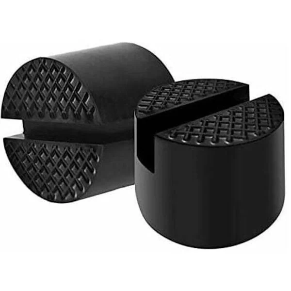 Kumipalikkapuskuri auton hydraulinen tunkki tyyny auton tunkki kiinteät autonostimet suojaavat alustaa nostettaessa halkaisija 48 mm (musta. 2 