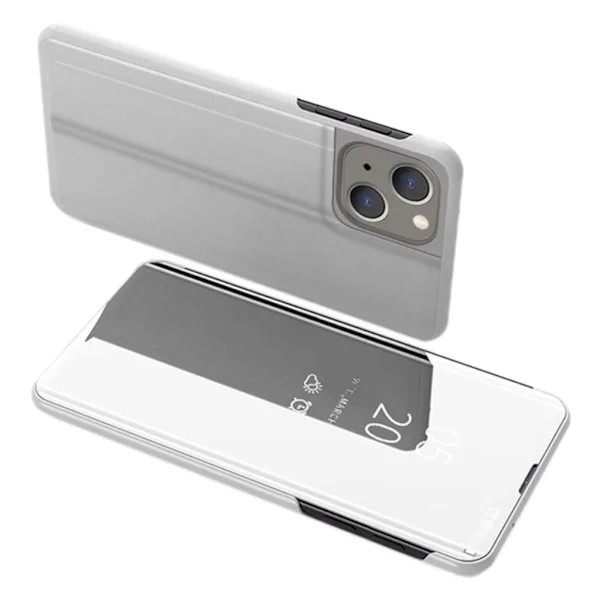 iPhone 15 View Window Cover - Silver