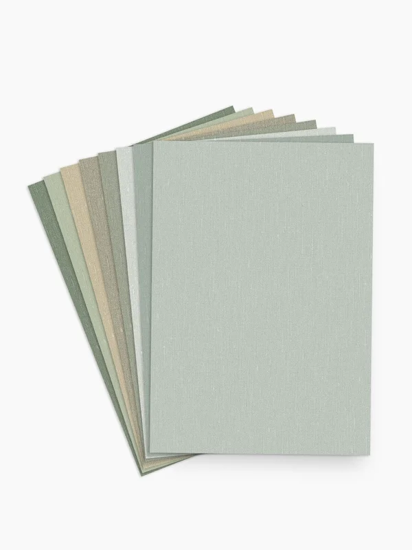 Wallpapers Linen green tones A4 Boråstapeter