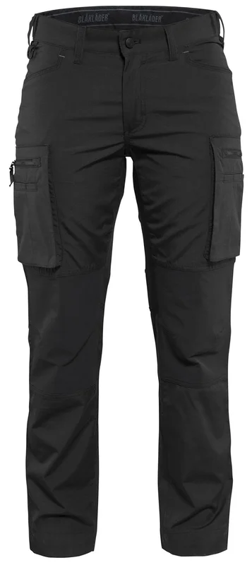 Blåkläder 715918459900C44 Arbetsbyxa med stretch, dam, svart C44, Kläder