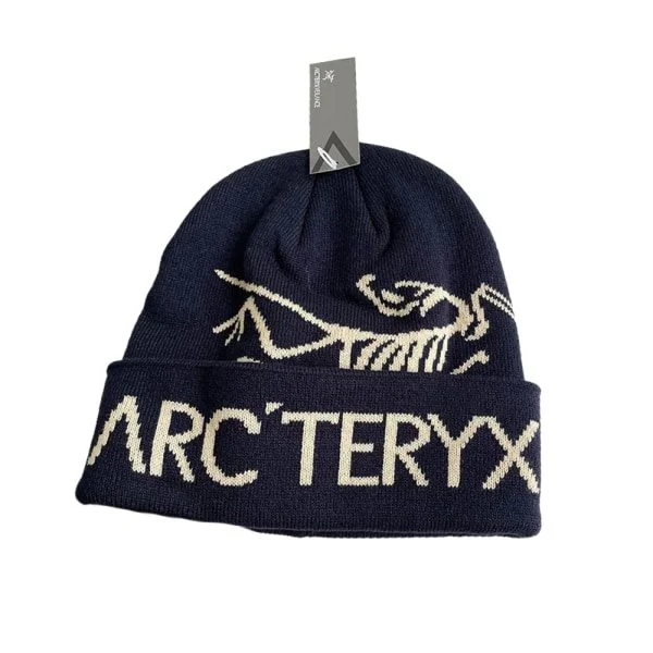Arcteryx Bird Head Svart Toque Beanie Lue