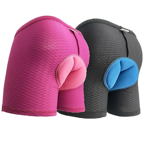 Sykkel Silikon Undertøy Dame Utendørs Sport Bukser Sykkel Trekvart Bukser Sykkel Flat Ben Stretch Shorts