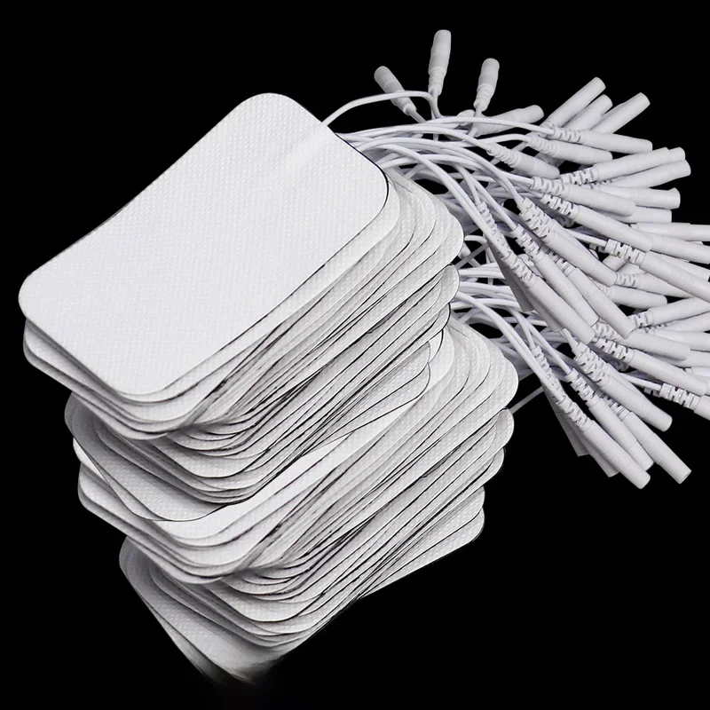 AliExpress - 100/50/30/20P TENS EMS Elektroden Pads Gel Patch Für Elektrode Aufkleber Elektroden Physiotherapie Massage nerven Muskel Stimulator