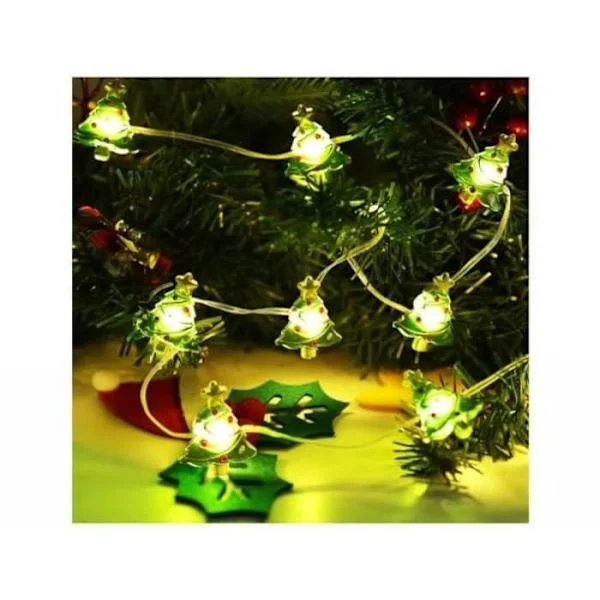En kvalitetsprodukt - Julgransbelysning, 2M 20 LED Batteridriven Inomhus Utomhus Julgransbelysning BANNER[YJD]