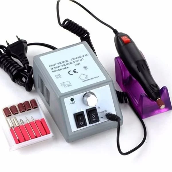 Profesjonell elektrisk neglesliper, pedikyr, manikyr, poleringsutstyr