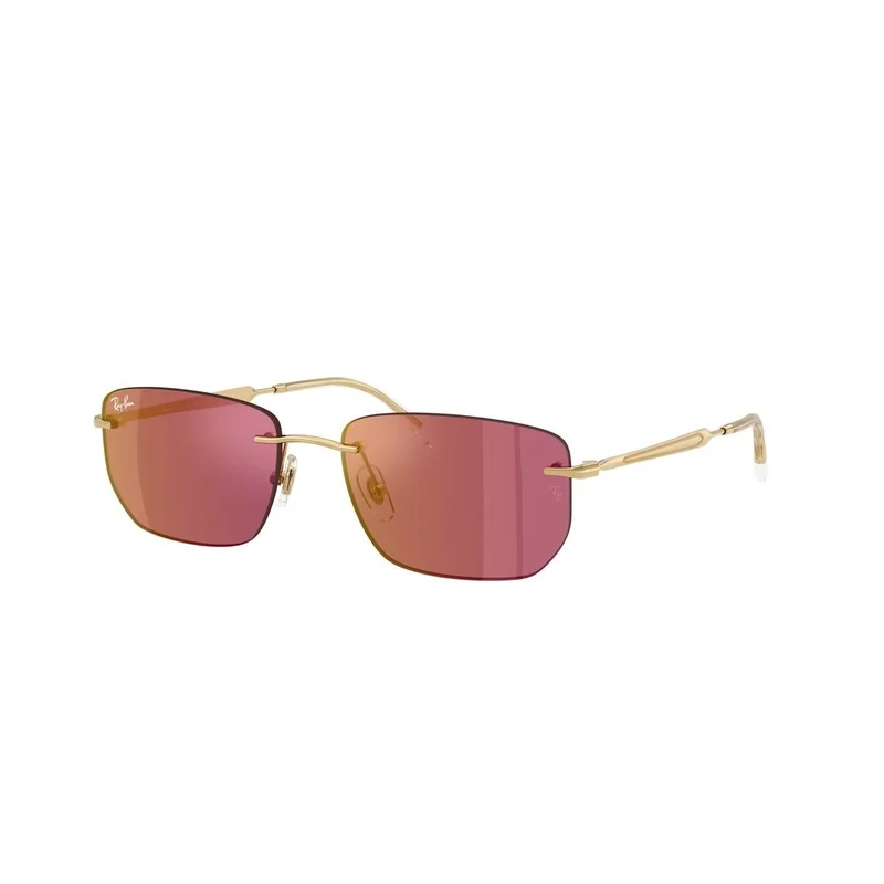 Ray-Ban -Aurinkolasit - Gold Rectangular - Ray-Ban RB3768 001/D0 5617