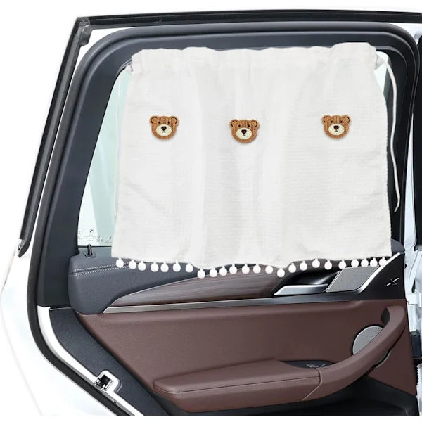 Bilens sidoruta solskydd insynsgardin för baby sugkopp fönsterskydd 25"x18" Bil tecknad solskydd skydd värmeblockerande överdrag