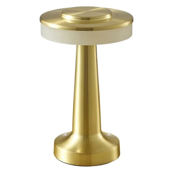 3 Färglägen Touch Sensor Uppladdningsbar Skrivbordslampa Barnrum Kontor Hem Nattlampa För Barnkammare, 100% Ny guld gold
