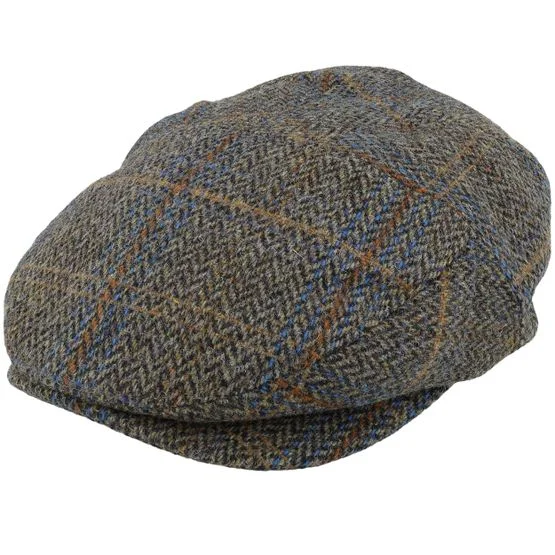 Bailey - Bruin flatcap Cap - Lou Oak-plaid Flatcap @ Hatstore