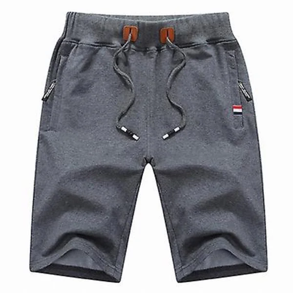 2022 nya herrshorts sommarbyxor Bomull Casual Sweat Bermudas Herr Svart Homme Klassiskt märkeskläder Strandshorts Man Z