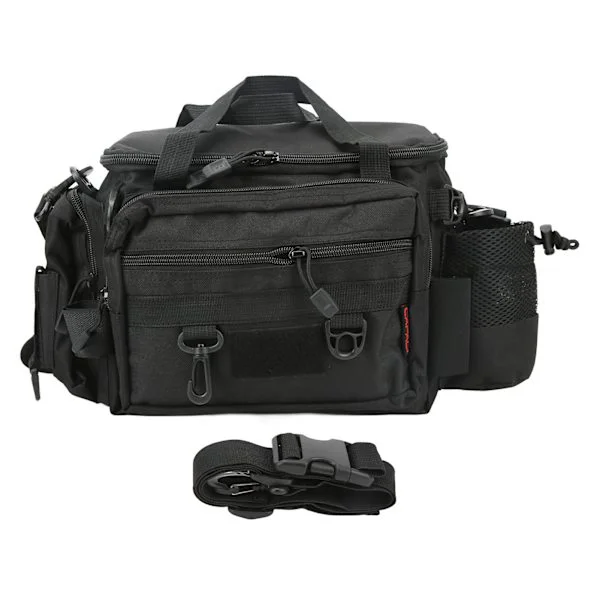 Fisker Gear Bag IPX4 Vanntett 23L Stor Kapasitet 15KG Last Multifunksjonell Fiskeredskapsveske for Menn