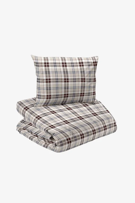 Redlunds - Trysil flanell 2-d bädd - Blå - Påslakanset - 150X210 - Från Homeroom