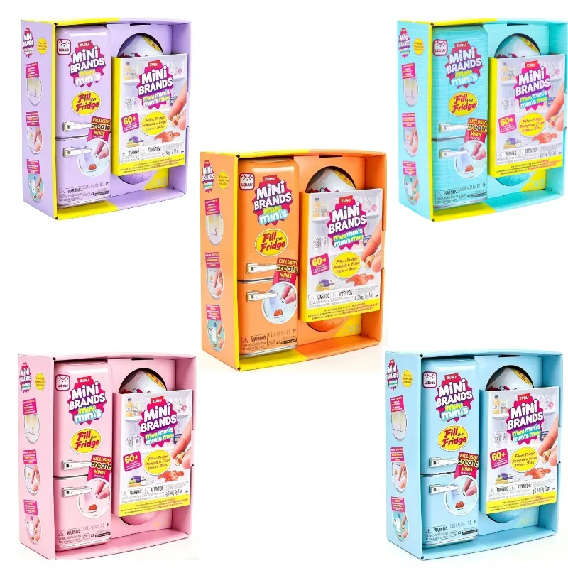 AliExpress - ZURU 5 Surprise Mini Fridge Ball Series Blind Box Toy Collection Mysterious Mini Brand Filled Fridge Food Ball Surprise Box Toys