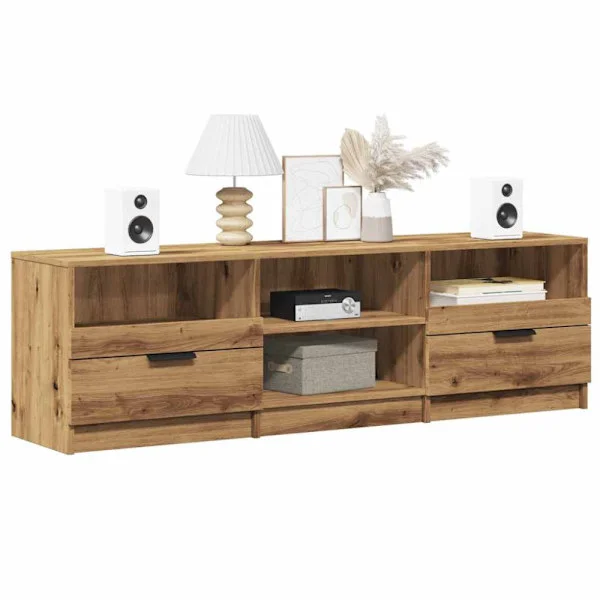 Tv-bänk artisan ek 150x33,5x45 cm konstruerat trä
