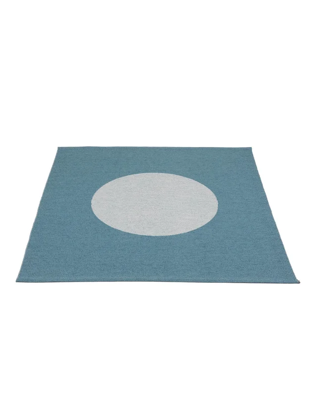 Pappelina VERA POP River Blue - Area Rug Plastic Rugs 180 x 200 cm