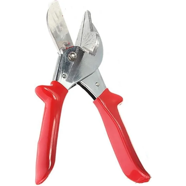 Multivinkelsskärare med ergonomisk design, justerbar från 45° till 135°, perfekt för att skära kabelrör, kabelskydd, PVC-remsor