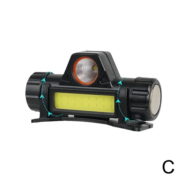 Automaattisesti tummuva hitsauskypärä, päähän kiinnitettävä hitsausmaski, turvallinen otsalamppu yksi Headlight One